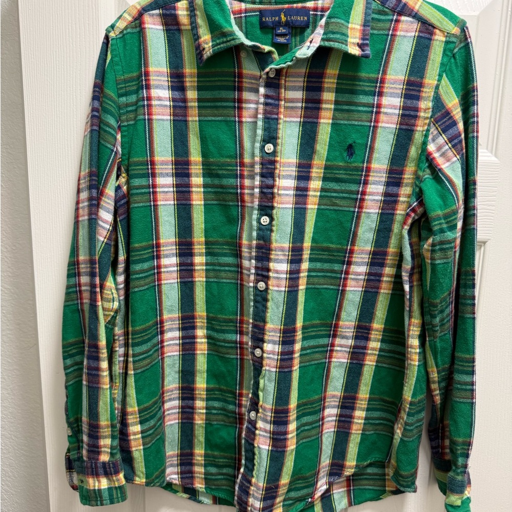 Ralph Lauren kids Multicolor Plaid Shirt